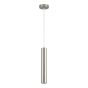 SE21-NM-5-NM3 ADEPT TUBE NICKEL MAT Nickel Matt Pendant+ HOMELIGHTING 77-8660