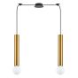 SE21-GM-5-BL2 ADEPT TUBE GOLD MATT Gold Matt Pendant+ HOMELIGHTING 77-8681