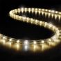 ΦΩΤΟΣΩΛΗΝΑ, LED, ΜΟΝΟΚΑΝΑΛΗ, ΘΕΡΜΗ ΛΕΥΚΗ 50m, 30 ΘΕΡΜΑ ΛΕΥΚΑ LED & 6 ΘΕΡΜΑ ΛΕΥΚΑ FLASH LED ΑΝΑ ΜΕΤΡΟ, ΜΕ ΑΝΤΙΗΛΙΑΚΗ ΠΡΟΣΤΑΣΙΑ, ΚΟΠΗ ΑΝΑ 1m, IP65 Eurolamp 600-22244