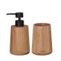 Earth oak set δοχείο κρεμοσάπουνου 150 ml & ποτήρι οδοντόβουρτσας Sealskin 800031