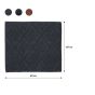 Aztec 60x60 dark grey πατάκι μπάνιου Sealskin  800098