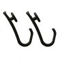 Easy roll black βραχίονας μπάνιου γωνιακός Sealskin 800128