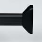 Easy roll black βραχίονας μπάνιου γωνιακός Sealskin 800128