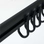 Easy roll hooks 12 pcs black κρίκοι κουρτίνας μπάνιου Sealskin  800129