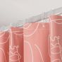 Mind 180x200 dark pink κουρτίνα μπάνιου πλαστική Sealskin  800147