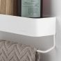 Brix white large ράφι + κρεμάστρα Sealskin 800256