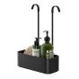 Tiger 2-Store Ράφι κρεμαστό για Βρύση Ντους 25 cm Black 800376  800376