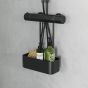 Tiger 2-Store Ράφι κρεμαστό για Βρύση Ντους 25 cm Black 800376  800376