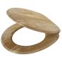 Tiger Hetta Καπάκι Λεκάνης MDF Brown 800589 800589