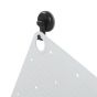 Ribb Αντιολισθητικό Πατάκι 55x55cm White with Black Hook Sealskin  800620