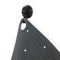 Ribb Αντιολισθητικό Πατάκι 55x55cm Anthracite with Black Hook Sealskin 800621