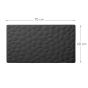 Jade Αντιολισθητικό Πατάκι 40x70cm Grey Sealskin  800628