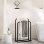 Brix black κρεμάστρα επιδαπέδια Sealskin 800787