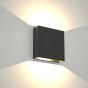 it-Lighting Yellowstone LED 4W 3000K Outdoor Up-Down Adjustable Wall Lamp Anthracite D:12cmx12cm 80200941
