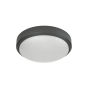 it-Lighting Echo LED 15W 3CCT Outdoor Ceiling Light Anthracite D:21cmx6cm 80300240