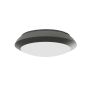 it-Lighting Champlain 1xE27 Outdoor Ceiling Light Anthracite D:90x285x285mm 80300844