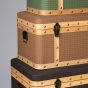 S/4 ΜΠΑΟΥΛΑ ΜΑΥΡΟ - ΚΑΦΕ - ΠΡΑΣΙΝΟ - ΕΚΡΟΥ 69x43x41cm / 59x36x33cm / 49x28x25cm / 39x22x19cm Eurolamp 810-00062