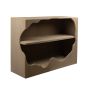 ΡΑΦΙΕΡΑ MDF ΕΚΡΟΥ 120x36.5x82cm Eurolamp 810-00234