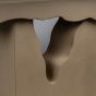 ΚΟΝΣΟΛΑ MDF ΕΚΡΟΥ 120x36x81cm Eurolamp 810-00236