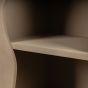 ΡΑΦΙΕΡΑ MDF ΕΚΡΟΥ 60x36x122cm Eurolamp 810-00237