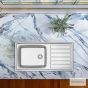 ΝΕΡΟΧΥΤΗΣ ANNIVERSARIO 100Χ50 APELL INOX ΛΕΙΟ 8115-110