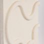 S/2 ΠΙΝΑΚΑΣ ΚΑΜΒΑΣ ΑΝΑΓΛΥΦΟΣ ΛΕΥΚΟΣ 60x4x80cm Eurolamp 812-20010