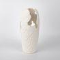 ΒΑΖΟ ΠΟΡΣΕΛΑΝΙΝΟ ΛΕΥΚΟ 12.5x12.5x27cm Eurolamp 819-01642