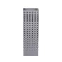 ΟΜΠΡΕΛΟΘΗΚΗ ΜΕΤΑΛΛΙΚΗ ΑΝΟΙΧΤΟ ΓΚΡΙ 15.5x15.5x49cm Eurolamp 819-02528