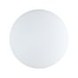 Πλαφονιέρα Οροφής-Τοίχου D35xH12,7cm 1xE27 Λευκό Οπάλ Γυαλί Eglo Ella 83404