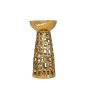 ΚΗΡΟΠΗΓΙΟ ΚΕΡΑΜΙΚΟ ΧΡΥΣΟ 10.5x10.5x19.5cm Eurolamp 819-01500