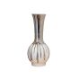ΒΑΖΟ ΚΕΡΑΜΙΚΟ ΛΕΥΚΟ-ΑΣΗΜΙ 16.5x16.5x33.5cm Eurolamp 819-01504