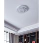 Πλαφονιέρα Οροφής Λευκή 38xH5,6cm LED 4000K 2100lm Eglo Palagiano 900864