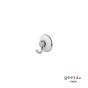 Άγκιστρο μπάνιου μονό ivy Geesa Chrome/White 1334630346-100300