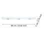 Φωτιστικό Τριπλό Λευκό L600xH25cm LED 3000K 280lm Eglo Kob 93706