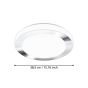 Eglo Carpi Στρογγυλό Εξωτερικό LED Panel Ισχύος 16W με Θερμό Λευκό Φως Διαμέτρου 38.5εκ. 95283