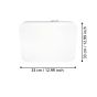 Eglo Frania Τετράγωνο Εξωτερικό LED Panel Ισχύος 17.3W με Θερμό Λευκό Φως 33x33εκ. 97885