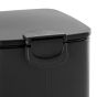 Κάδος Απορριμμάτων 6L από Ατσάλι Μαύρος AWD02031903 AWD02031903