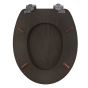 Καπάκι Λεκάνης VENGE από MDF Wenge 37x45.5x4.5cm AWD02181098  AWD02181098