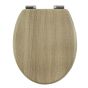 Καπάκι Λεκάνης NATUR από MDF Φυσικό 37x45.7x5.8cm AWD02181702  AWD02181702