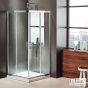 Καμπίνα ντουζιέρας Γωνιακής Εισόδου Corner Entry 90x90 (87-89 εκ.), Axis Clean Glass Chrome CX90C-100