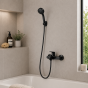 Σετ Κεφαλής Ντους Black DC-021002 MRShome DC-021002
