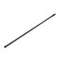 140-260 Ø22mm black βραχίονας μπάνιου πτυσσόμενος MRShome DC-022140B