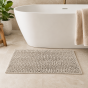 Πατάκι Μπάνιου Chenille 45x70cm Μπεζ MRShome DC-023003