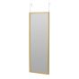 Κρεμαστός Καθρέπτης για Πόρτα από MDF 34x94cm Natural MRShome DF-0036001