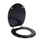 Καπάκι Λεκάνης από MDF 42.5x37x1.5cm Black MRShome DF-0053000