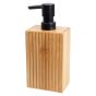 Δοχείο Κρεμοσάπουνου από Bamboo με Αντλία από ABS 8.5x6.6x17.5cm MRShome DF-0085000