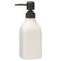 Δοχείο Κρεμοσάπουνου Stoneware 350ml 9x6x19.5cm White MRShome DF-0096001