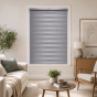 Double Ρόλερ Ρυθμιζόμενης Σκίασης 100x230cm Γκρι MRShome DRD-GR100230