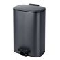 Κάδος Soft Close Μεταλλικός 30L Μαύρος Ματ 36.5x25x54cm MRShome  DS-8847000