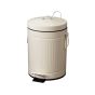 Κάδος Απορριμμάτων 5L Μεταλλικός Soft Close Μπεζ MRShome DS-8998S10